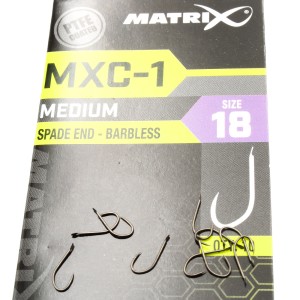 Haczyk Matrix Spade End MXC-1 Barbless, rozm.18