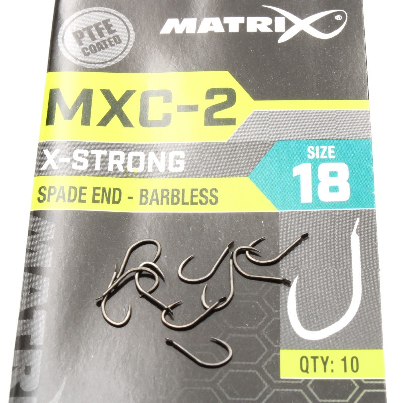 Haczyk Matrix Spade End MXC-2 Barbless, rozm.18