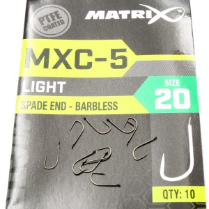 Haczyk Matrix Spade End MXC-5 Barbless, rozm.20