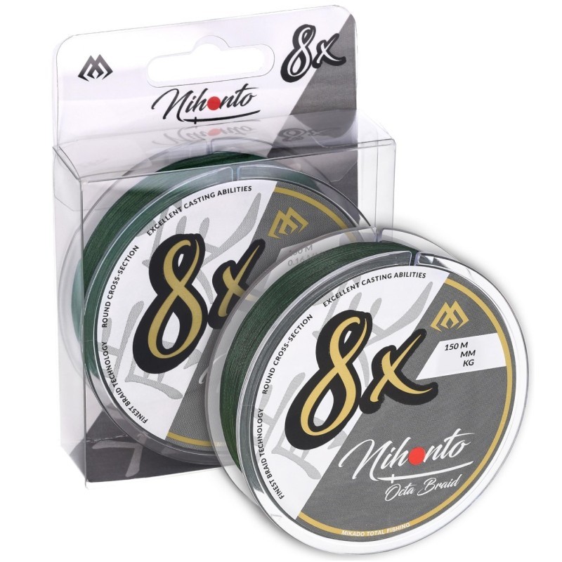 Plecionka Mikado Nihonto Octa Braid 0.23mm 150m – ośmiosplotowa moc i precyzja