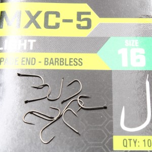Haczyk Matrix Spade End MXC-5 Barbless, rozm.16