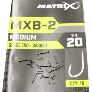 Haczyk Matrix Eyed MXB-2 Barbed, rozm.20 (10szt.)