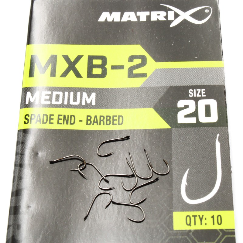 Haczyk Matrix Eyed MXB-2 Barbed, rozm.20 (10szt.)