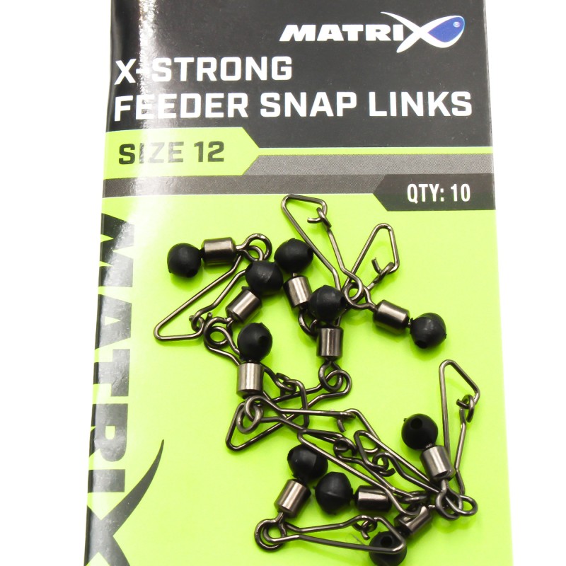 Krętlik łącznik X Strong Feeder Snap Link 12