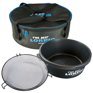 Zestaw Lorpio EVA 430 – wiadro, miska i sito do przygotowania zanęty