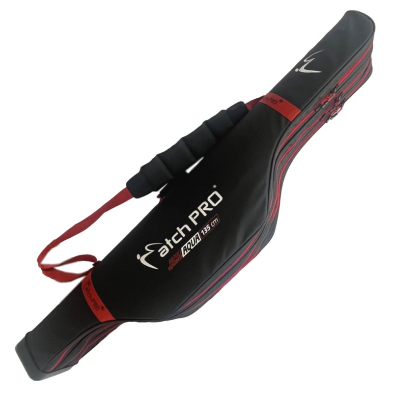 Pokrowiec wędkarski Hard Rod 3-kom. 135cm MatchPro – sztywny i wodoodporny