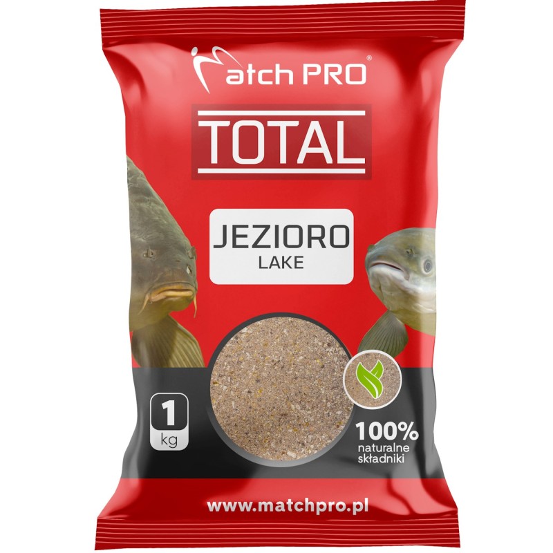 Zanęta TOTAL JEZIORO MatchPro 1kg – uniwersalna zanęta do wód stojących