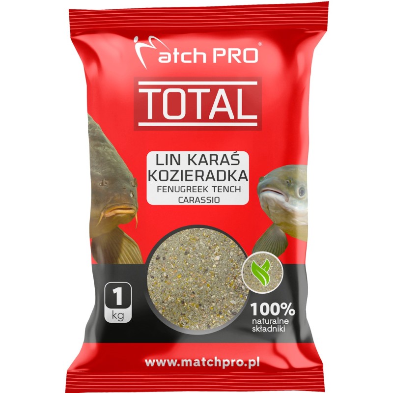 Zanęta TOTAL KARAŚ KOZIERADKA MatchPro 1kg – skuteczna zanęta na karasia