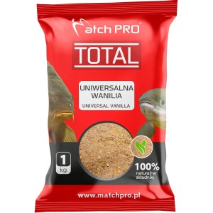 Zanęta TOTAL UNIWERSALNA WANILIA MatchPro 1kg – wszechstronna zanęta waniliowa