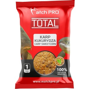 Zanęta TOTAL KARP KUKURYDZA MatchPro 1kg – naturalna zanęta karpiowa