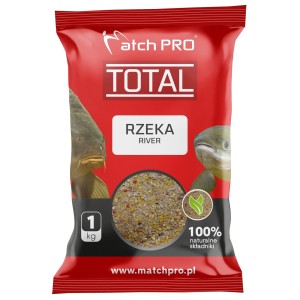 Zanęta TOTAL RZEKA MatchPro 1kg – skuteczna zanęta na rzeki i kanały