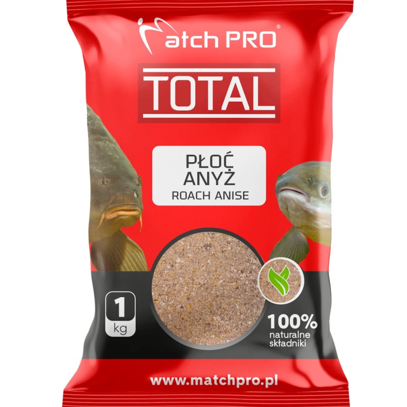 Zanęta TOTAL PŁOĆ ANYŻ MatchPro 1kg – skuteczna zanęta na płoć