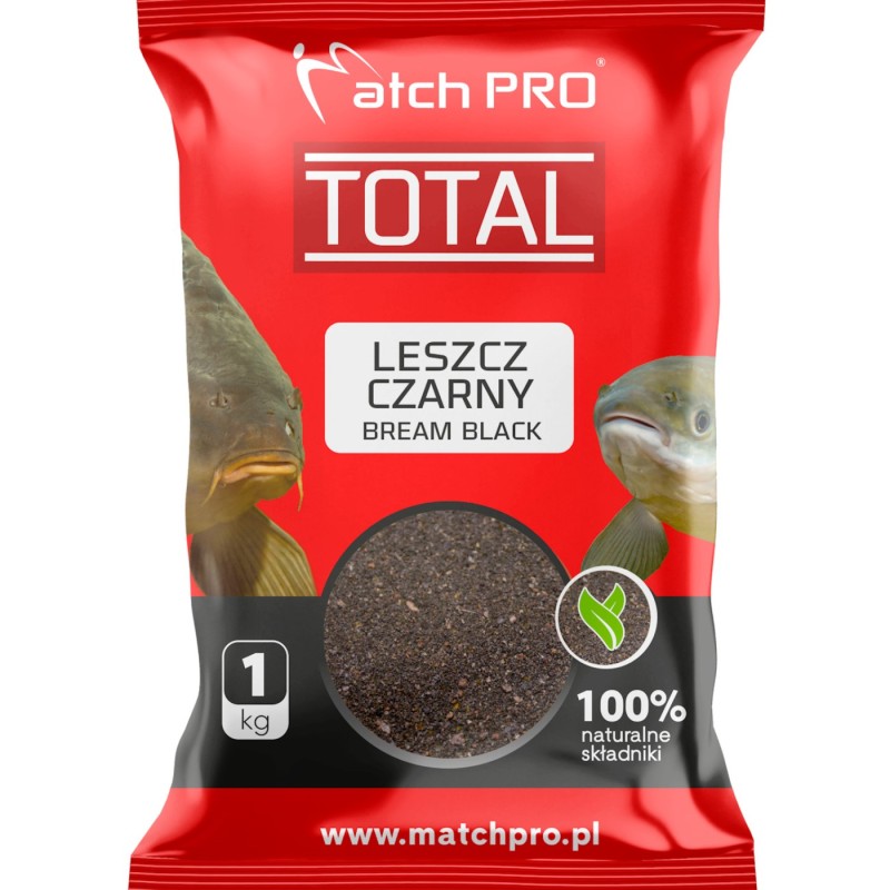Zanęta TOTAL LESZCZ CZARNY MatchPro 1kg – skuteczna zanęta na duże leszcze