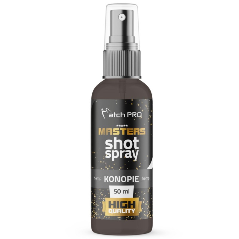 Dip Masters Shot Spray Konopie MatchPro – naturalny atraktor konopny w sprayu