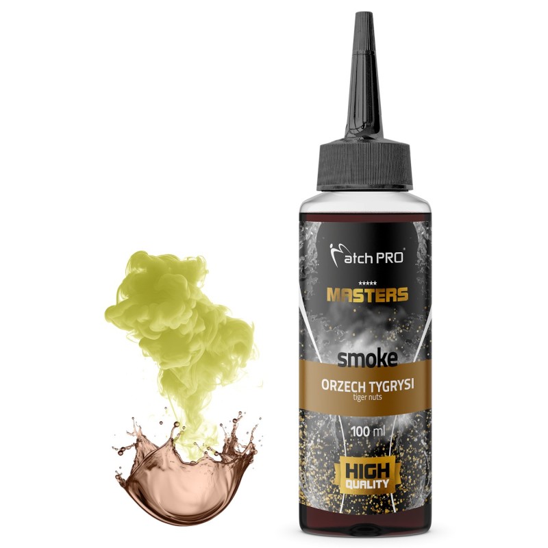 Booster Dip Masters Smoke Orzech Tygrysi MatchPro – fluo atraktor z efektem dymienia 100ml