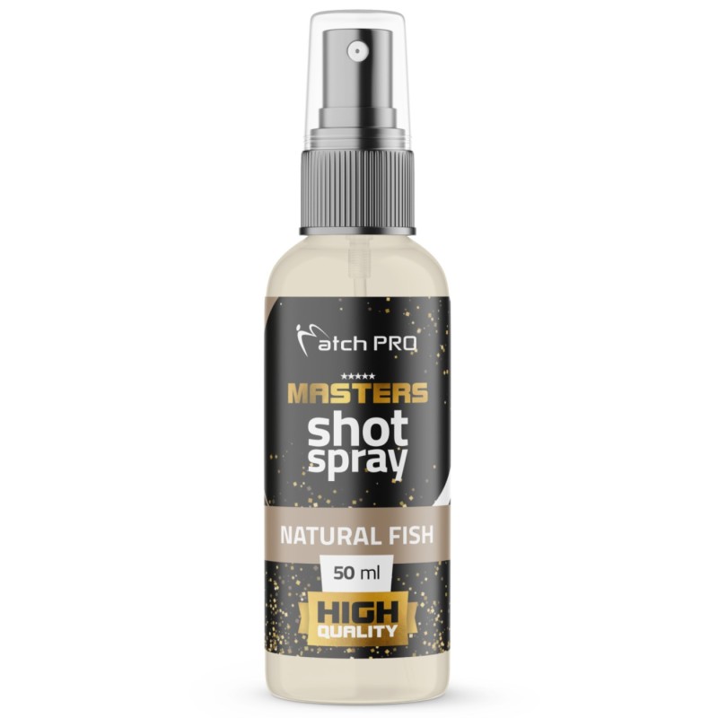 Dip Masters Shot Spray Rybny Mix MatchPro – naturalny atraktor rybny w sprayu