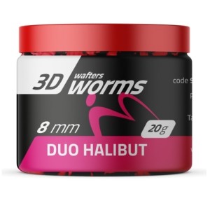 Top Worms Wafters Duo Halibut 8mm MatchPro – przynęta method feeder rybna