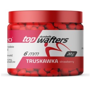 Top Dumbells Wafters Truskawka 6mm MatchPro – przynęta balansująca feeder