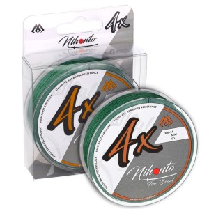 Plecionka Mikado Nihonto Fine Braid 0.18 mm 300 m Zielona – Wytrzymała i Uniwersalna
