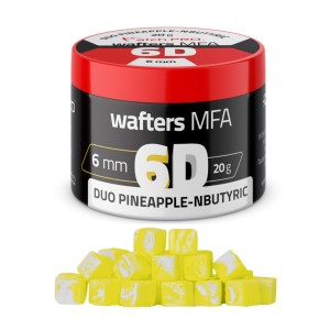 6D Wafters MFA Duo Brzoskwinia–Kwas Masłowy 6x6mm MatchPro – przynęta feeder
