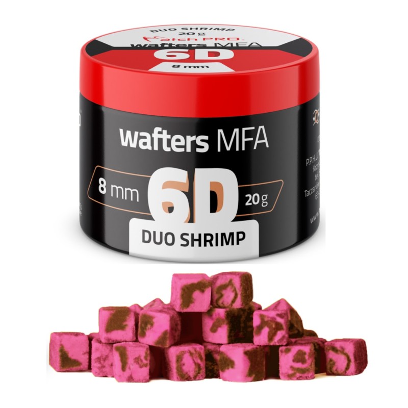 6D Wafters MFA Duo Shrimp 8x8mm MatchPro – przynęta feeder