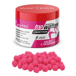 Top Dumbells Wafters Halibut Truskawka 5mm MatchPro – przynęta balansująca