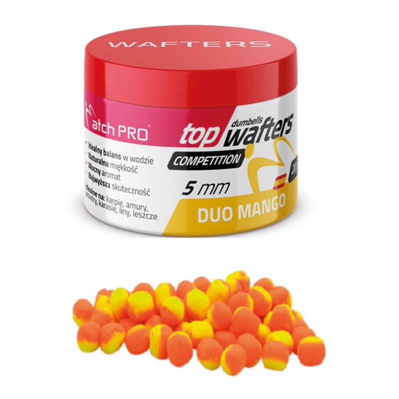 Top Dumbells Wafters Duo Mango 5mm MatchPro – przynęta balansująca mango