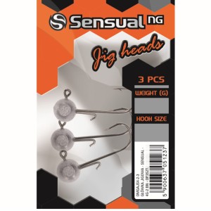 Główka Jigowa Mikado Sensual 18g 2/0 BN 3x – solidna do spinningu