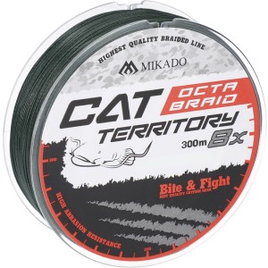 Plecionka sumowa Cat Territory Octa Braid 0,70 mm 300 m – ekstremalna wytrzymałość 76,4 kg
