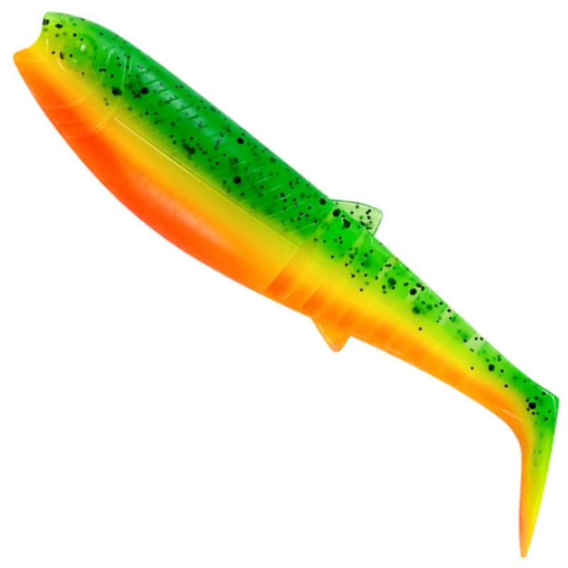 Savage Gear Cannibal Shad 8CM 5G Firecracker – skuteczna guma na sandacza i okonia