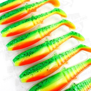 Guma Savage Gear Cannibal Shad 10cm Firecracker – skuteczna guma na drapieżniki