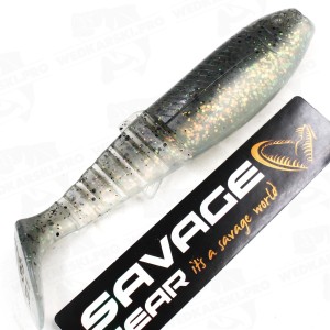 Guma Savage Gear Cannibal Shad 12.5 cm 20 g Holo Baitfish – Realistyczna guma na sandacza i szczupaka