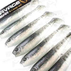 Guma Savage Gear Cannibal Shad 12.5 cm 20 g Holo Baitfish – Realistyczna guma na sandacza i szczupaka