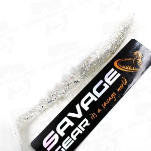 Guma Savage Gear Cannibal Shad 12.5 cm 20 g White Flash – Skuteczna przynęta na sandacza i szczupaka