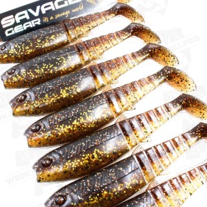 Savage Gear Cannibal Shad 12.5cm Motoroil UV – skuteczna guma na drapieżniki