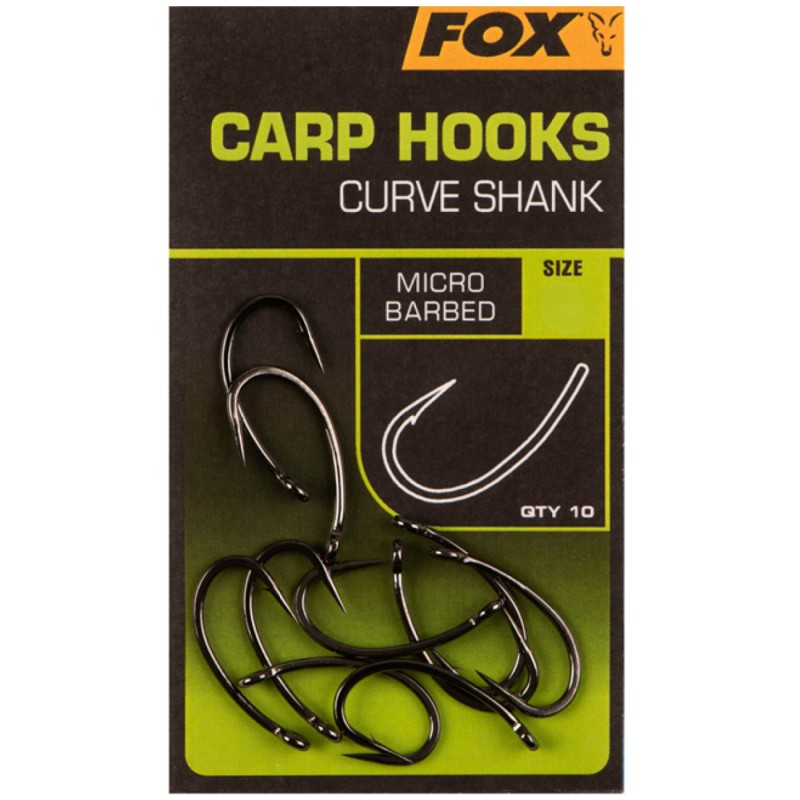 FOX Haczyki karpiowe Hooks Curve Shank r. 2