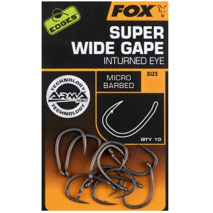 Haczyki Fox roz. 6 Edges Super Wide Gape Inturned Eye