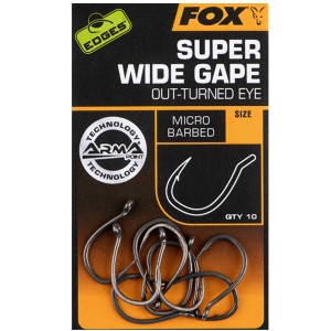 Haczyki Fox roz. 2 Edges Super Wide Gape Out-Turned Eye