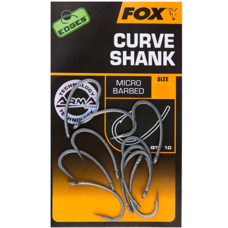Haczyki Fox Edges Curve Shank nr 6
