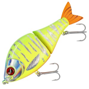 Wobler Mikado MFT Swimbait 13 cm Holo Tiger – Realistyczny Swimbait na Szczupaka