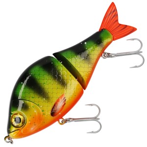 Wobler Mikado MFT Swimbait 10 cm Hot Perch – skuteczny swimbait na szczupaka