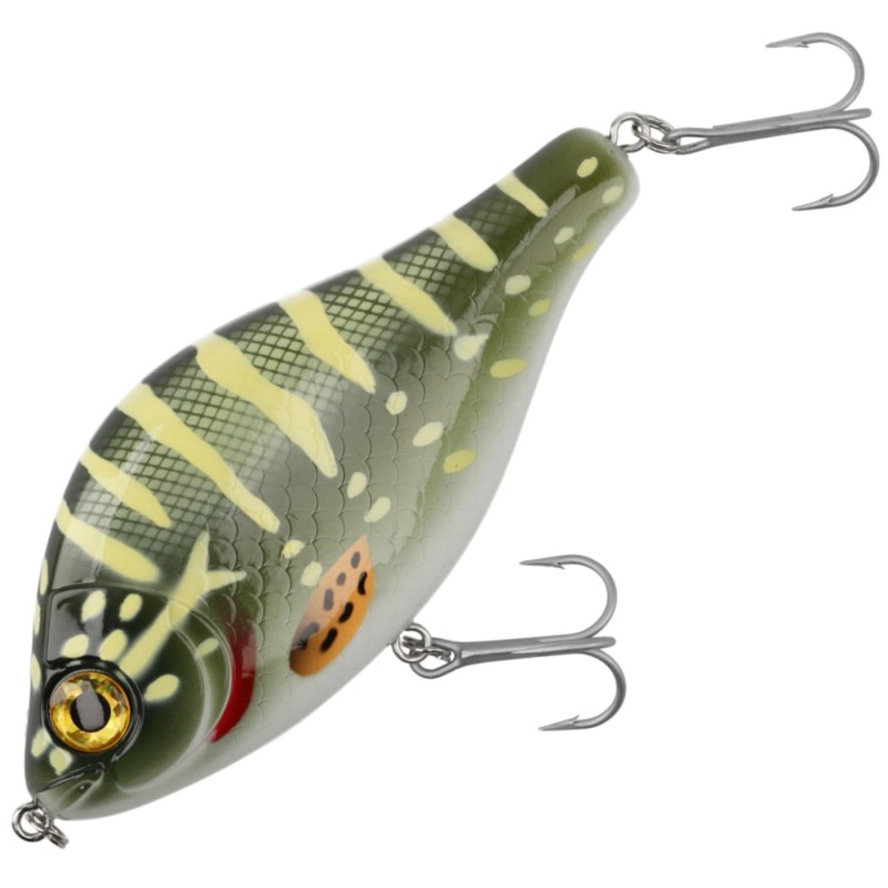 Wobler Mikado MFT Jerk 13 cm Pike – duży tonący jerk na szczupaka