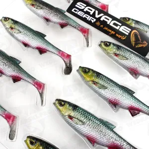 Guma Savage Gear 3D River Roach 10 cm 10 g Green Silver – naturalna guma 3D na drapieżniki