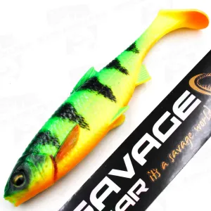Guma Savage Gear 3D River Roach 10 cm 10 g Firetiger – skuteczna guma w jaskrawym kolorze