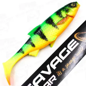Guma Savage Gear 3D River Roach 10 cm 10 g Firetiger – skuteczna guma w jaskrawym kolorze