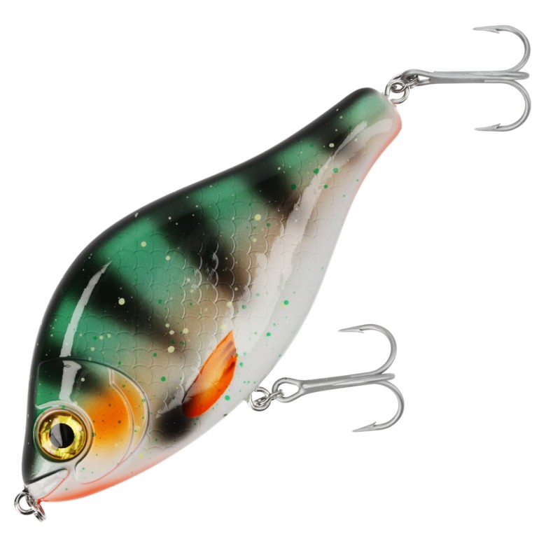 Wobler Mikado MFT Jerk 7 cm Perch – skuteczny tonący jerk na szczupaka i okonia