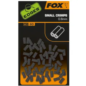 Zaciski Fox Edges Crimps Medium 0,6mm (60szt.)