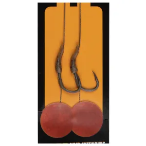 Fox Wide Gape Camotex Semi Stiff r.8 20lb Przypony