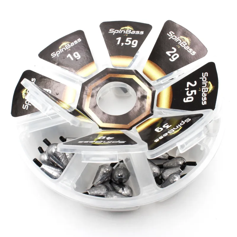 Zestaw Karuzela Ciężarek łezka z rurką igielitem