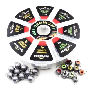 Karuzela zestaw Czeburaszka 80x mix Okoń SpinBass